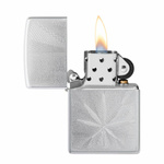 Feuerzeug ZIPPO - CANNABIS SATIN CHROME