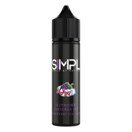 Longfill SIMPL 5/60ml - Blackberry Candy Ice