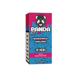 Liquid Panda Double Salt 10ml - Borów. Malina 20mg