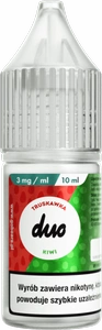 E-liquid DUO 10ml - Strawberry Kiwi 3mg