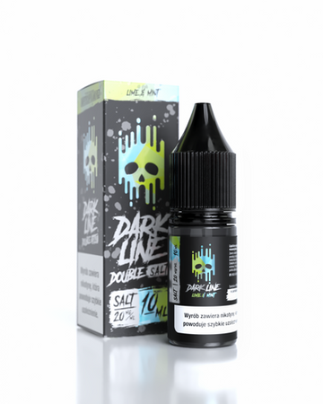 Liquid Dark Line Double Salt 10ml - Lime Mint 20mg