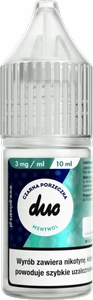 E-liquid DUO 10ml - Black Currant Menthol 3mg