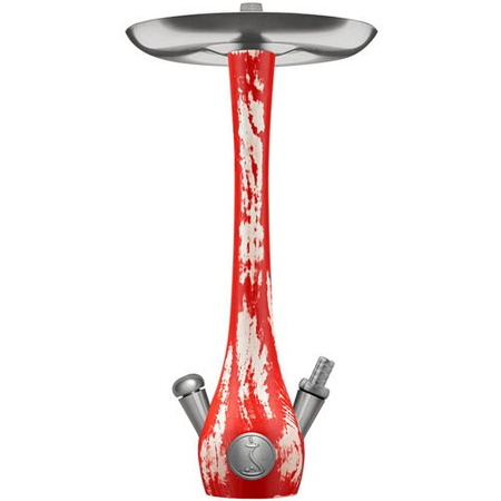 Shisha-Säule Wookah Red / White