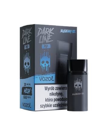 Nachfüllung Dark Line Pod 2ml - Blueberry Ice 20mg