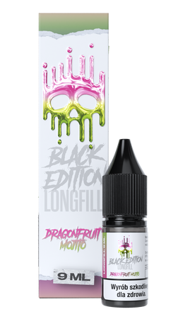 Longfill Dark Line Black Edition 9ml - DRAGONFRUIT MOJITO