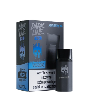 Cartridge Dark Line Pod 2ml - Blackberry Ice 20mg