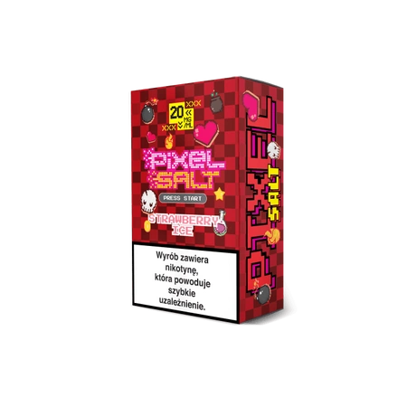 Liquid Pixel Salt 10ml - Strawberry Ice 20mg