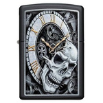 ZIPPO - SKULL CLOCK