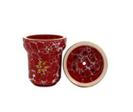 Shisha-Kopf Masta Solaris Eva Red & White