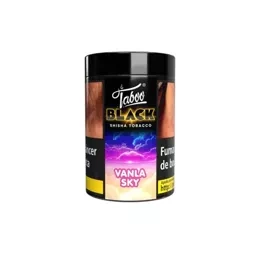 Shisha Tobacco TABOO BLACK Vanla Sky 50g