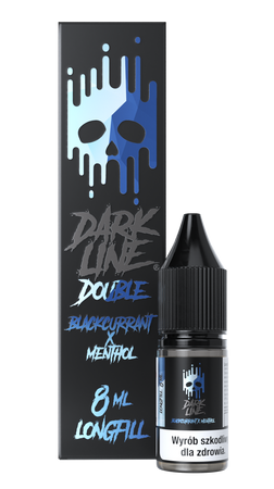Longfill Dark Line Double 8ml - Black Currant Menthol