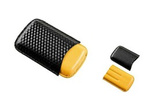 Etui für 3 Zigarren - Black/yellow