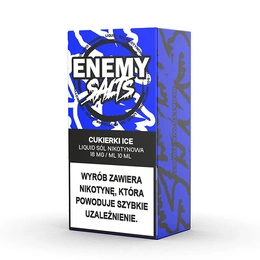 E-liquid Enemy Salts 10ml - Cukierki Ice 18mg