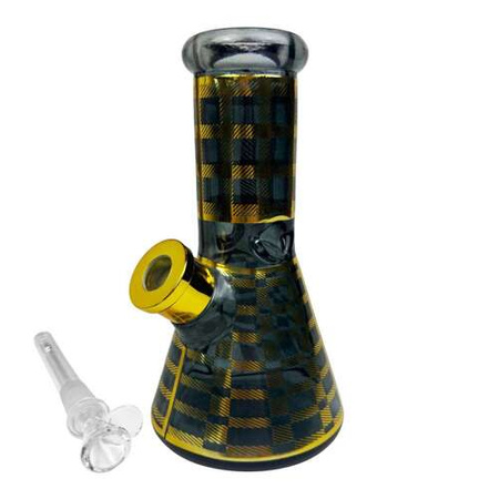 Bongopfeife High Fly (SI) - Black gold (w.20cm)