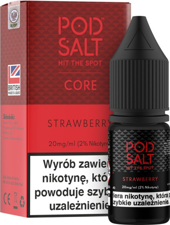 Liquid Pod Salt Core 10ml - Strawberry 20mg