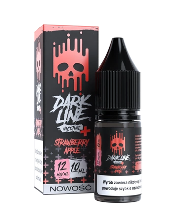 Liquid Dark Line Nicotine+ 10ml - Strawberry Apple 12mg