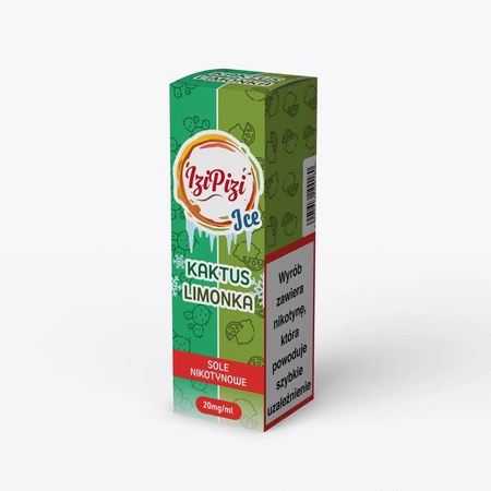 E-liquid Izi Pizi Salt 10ml - Kaktus Limonka Ice 20mg
