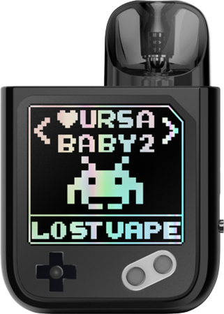 E-Zigarette POD Lost Vape Ursa Baby 2 - Joy Black x Pixel Role