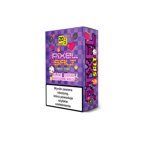 Liquid Pixel Salt 10ml - Blue Sour Raspberry 20mg