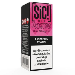E-Liquid SIC! NIC 8ml - Raspberry Mojito 18mg