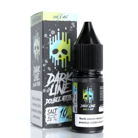 Liquid Dark Line Double Salt 10ml - Lime Mint 20mg