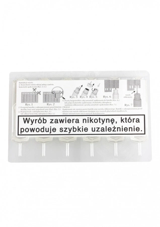 Nicotine shot King E-Cigar 6 x 10ml 60/40 - 18mg