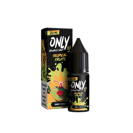 Liquid Only Double Salt 10ml - Tropical Fruits 20mg