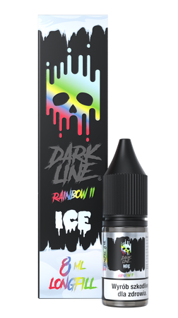Longfill Dark Line Ice 8ml - Rainbow II