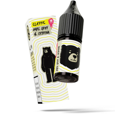 Liquid GO BEARS Classic 10ml - Earl Grey Cytryna 18mg