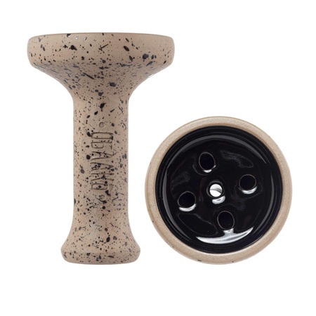 Shisha-Kopf Oblako Mono Black Dark Beige