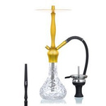 Wasserpfeife Aladin Alux Admiral Gold
