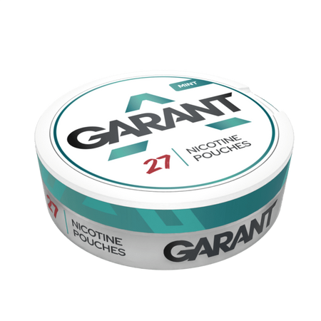 10 X Nikotinbeutel GARANT (Grant) Regular - Mint 18mg