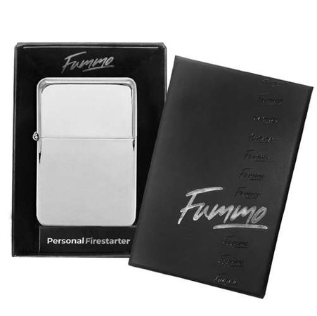 Benzinfeuerzeug Fummo High Polished Chrome (Gift Box)