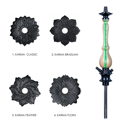 Fajka Wodna Karma 3.1 Stripe Green