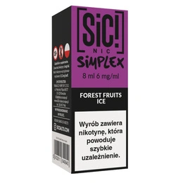 E-Liquid SIC! NIC 8ml - Forest Fruits Ice 6mg