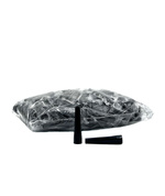 Einwegmundstücke 6,0 cm x 100 Stück Schwarz