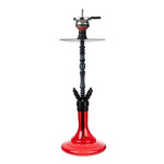 Wasserpfeife Jookah Aluriium Nr. 03 Big Size Black/Red