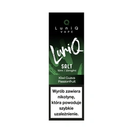 Liquid Luniq Salt 10ml - Kiwi Guava Passionfruit 20mg
