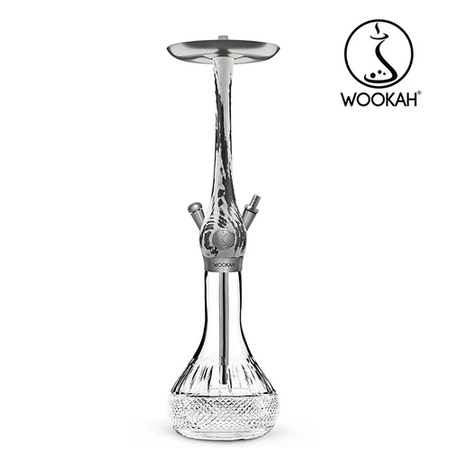 Fajka wodna Wookah Crystal Gravity White/Black