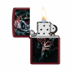 Feuerzeug ZIPPO - QUIET ZOMBIE MERLOT