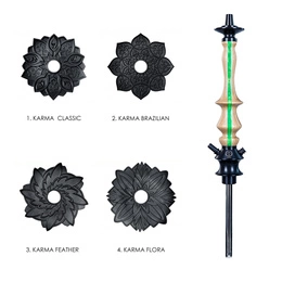 Shisha (Stem) Karma 3.2 Stripe Green