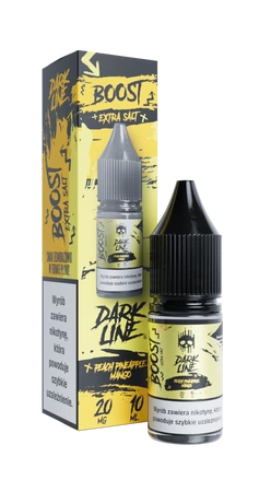 E-liquid Dark Line Boost Salt 10ml - Peach Pineapple Mango 20mg