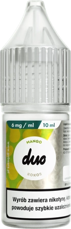 Liquid DUO 10ml - Mango Coconut 6mg