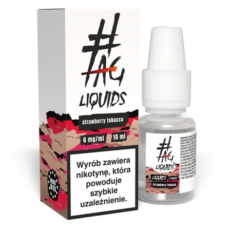 E-liquid #TAG Classic 10ml - Strawberry Tobacco 06mg