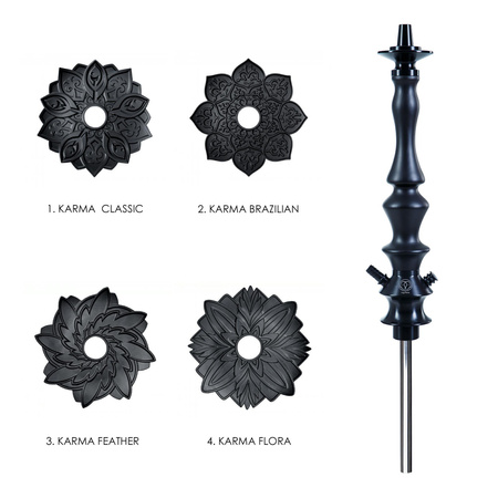 Shisha-Säule Karma 3.3 Black