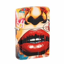 ZIPPO - Street Art Face Matte