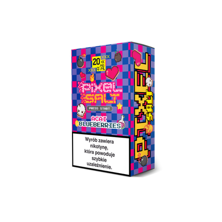 Liquid PIXEL Salt 10ml - Acai Blueberries 20mg