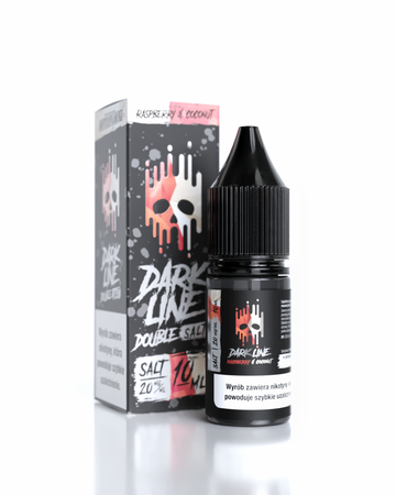 Liquid Dark Line Double Salt 10ml - Raspberry Coconut 20mg