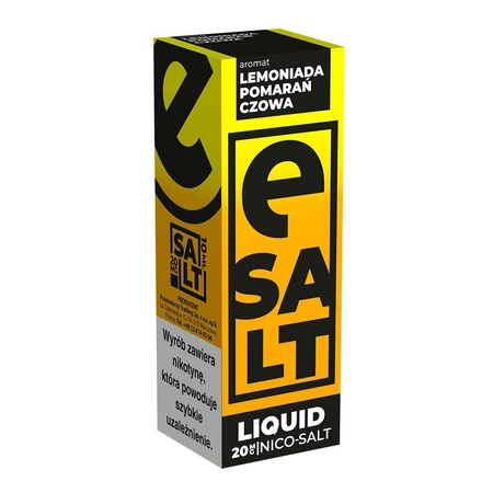 Liquid E SALT 10ml - Lemoniada Pomarańczowa 20mg