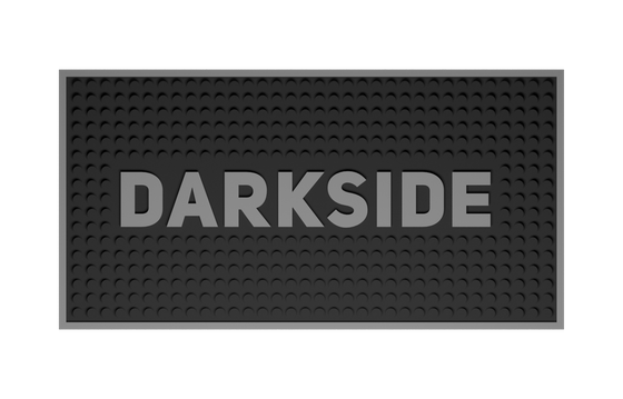 Eine Matte zum Trocknen von Kopfn Darkside